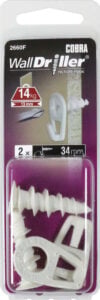 Cobra 2660F Duvar Delici Naylon Resim Askısı Büyük Beyaz 34Mm 2Ad.