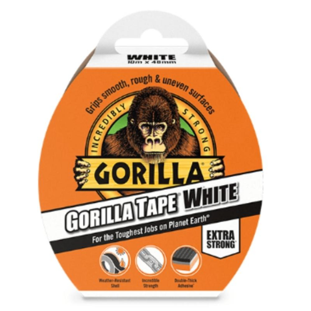 Gorilla Tape 10M - Beyaz
