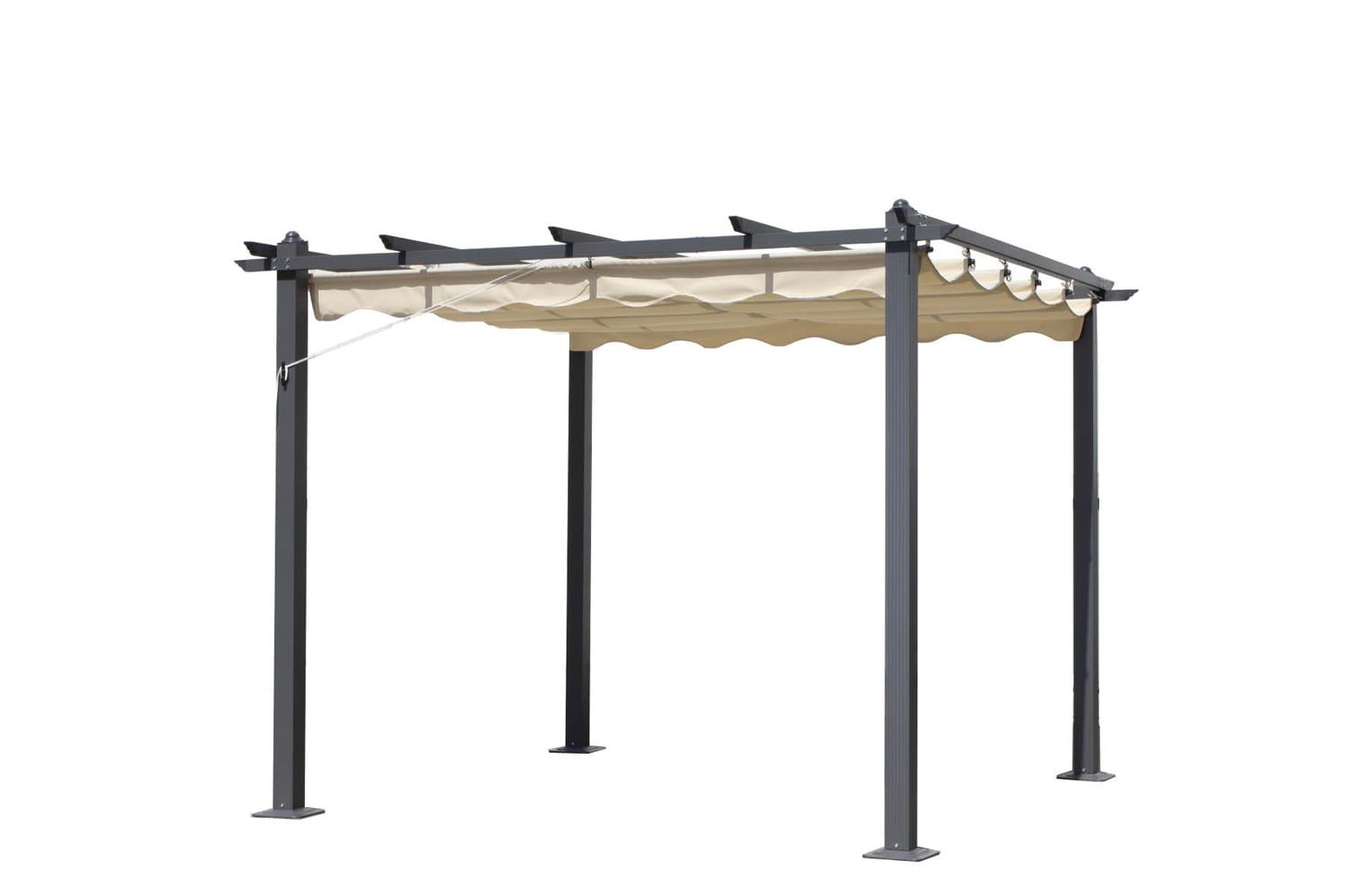 Winfun Alüminyum Pergola 3X3M Bej İçin Yedek Örtü