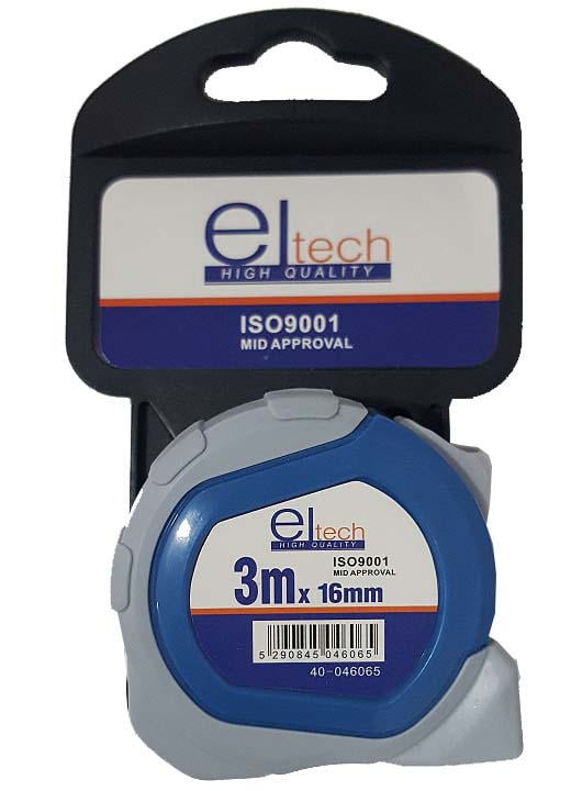 Eltech Şerit Metre 3Mx16Mm