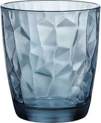 Bormioli Rocco Diamond Su Bardağı 30Cl Mavi