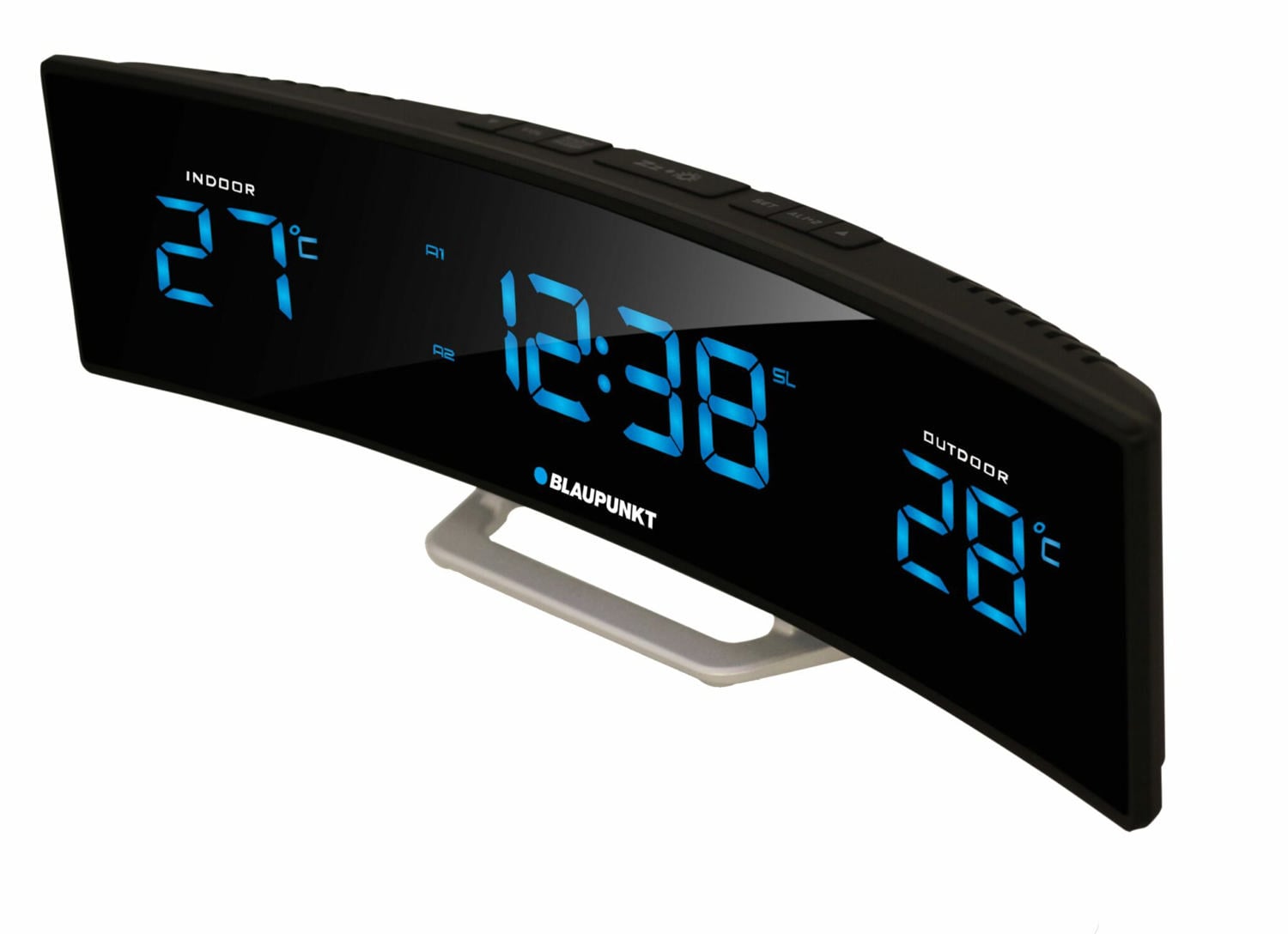 Blaupunkt Cr12Bk Saat Radyo İç Mekan ve Dış Mekan Sıcaklığıyla