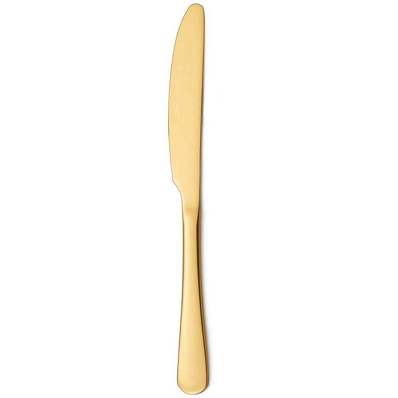 Dinox Cuba Nis Gold Yemek Bıçağı 7Mm