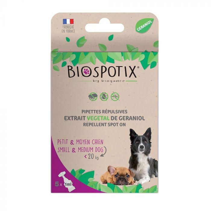 Biogance Biospotix Spot On Küçük ve Orta Boy Köpekler İçin Doğal Pire Kovucu