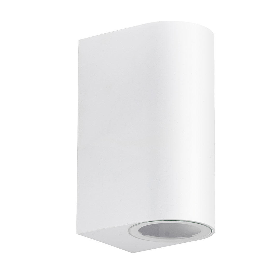 Sunlight 2Xgu10 (Max.2X10W) Duvar Lambası Yukarı & Aşağı Beyaz Ip44 L70Xw95X150Mm