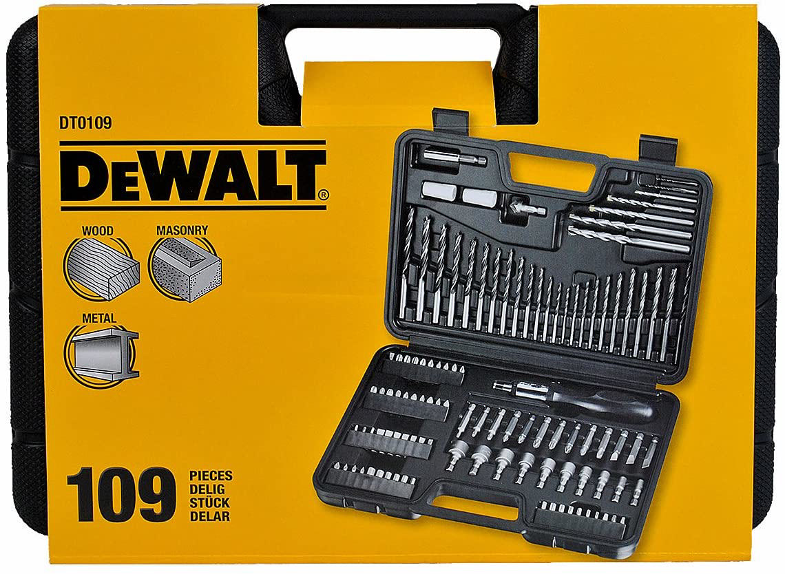 Dewalt Matkap Ucu+Tornavida Seti 109 Parça