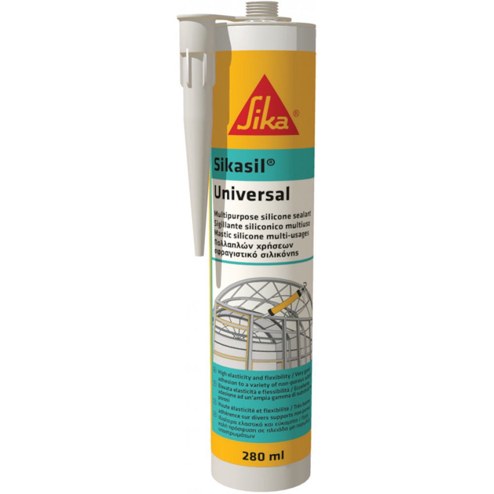 Sika Sikasil Universal Silikon Siyah 280Ml