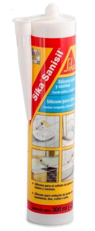 Sika Sanisil Silikon Beyaz 300Ml