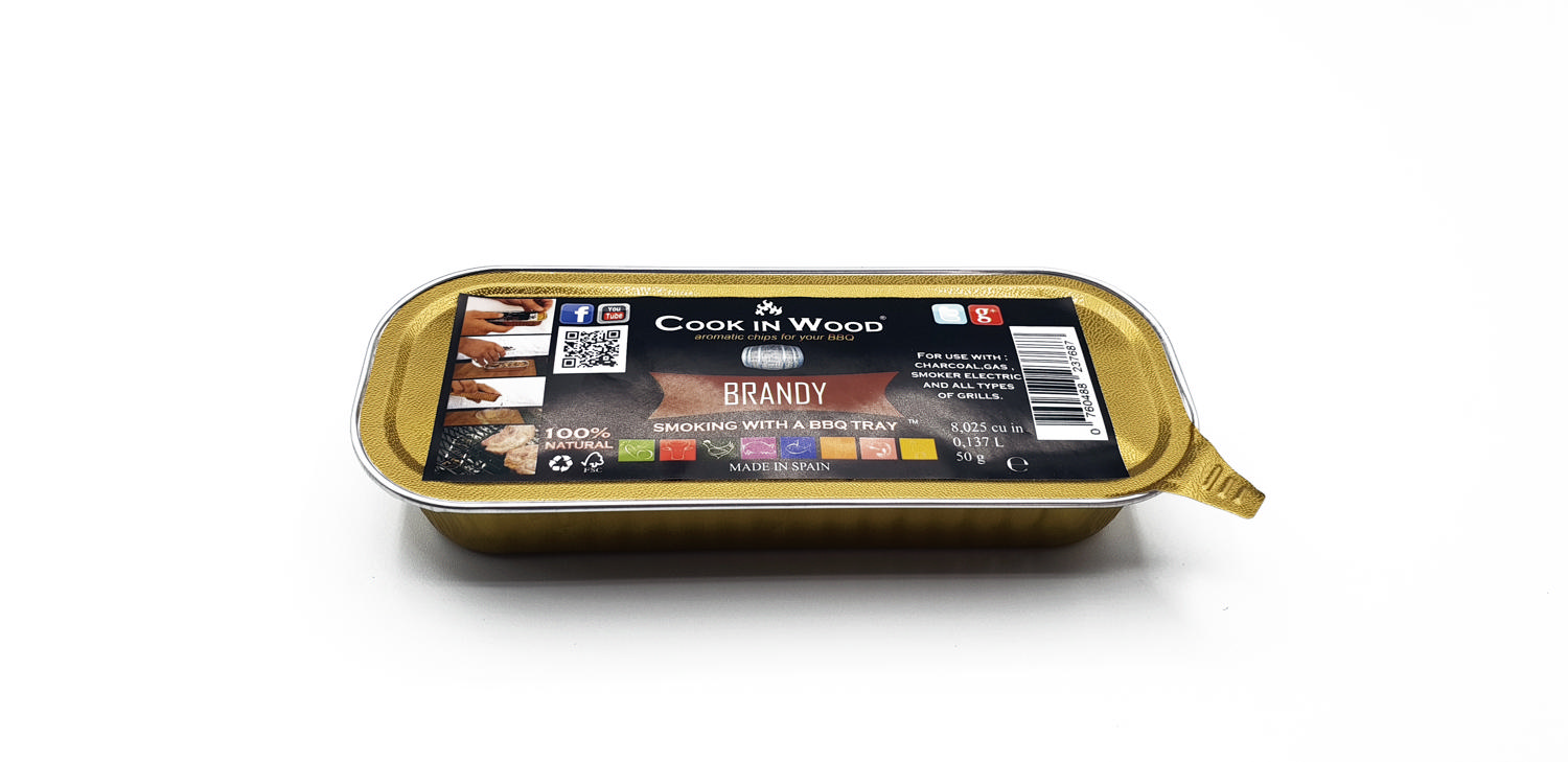 Cook In Wood 50Gr Talaş Tepsisi Brendi