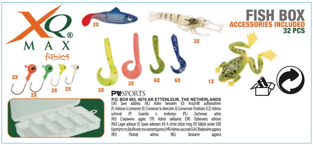 Çeşitli Softlure Takım 32 Parça