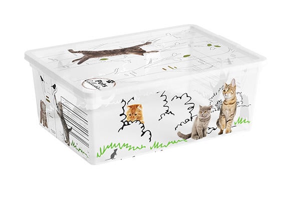 Kis Pets C-Box Saklama Kutusu S 11L 37.5X26Xh14Cm