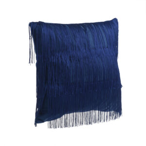 Franjeli Yastık Mavi 45X45