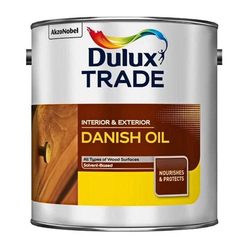 Dulux Trade Danish Oil Şeffaf Mat 1L