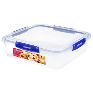 Sistema Klip It Plus Kare Gıda Kabı 3.5L