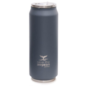 Estia 01-9441 Seyahat Kupası Gri Save The Aegean 500Ml