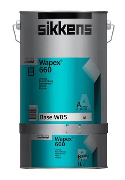 Sikkens Wapex 660 Set W05 Epoksi Su Bazlı Boya 1L