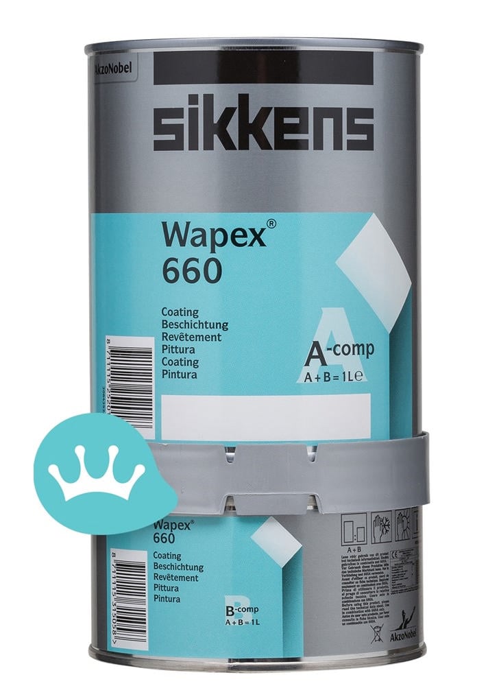Sikkens Wapex 600 Set M15 Epoksi Akrilik Su Bazlı Boya 960Ml