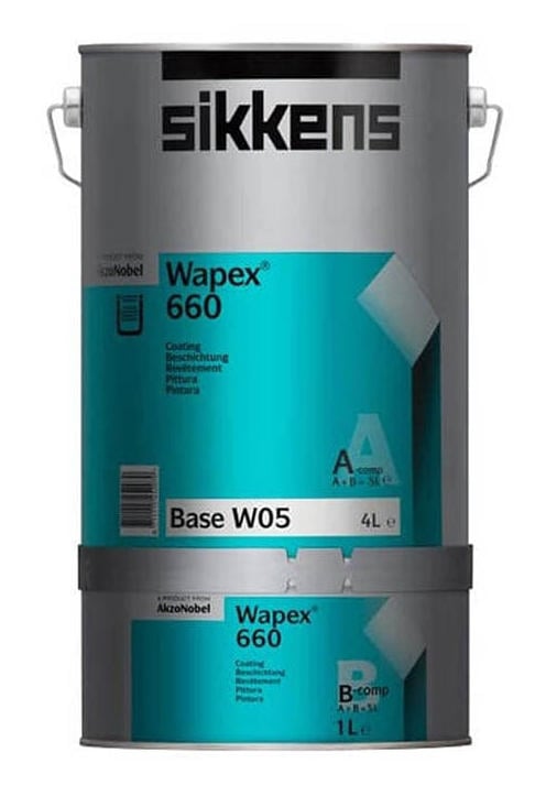 Sikkens Wapex 660 Set N00 Epoksi Su Bazlı Boya 930Ml