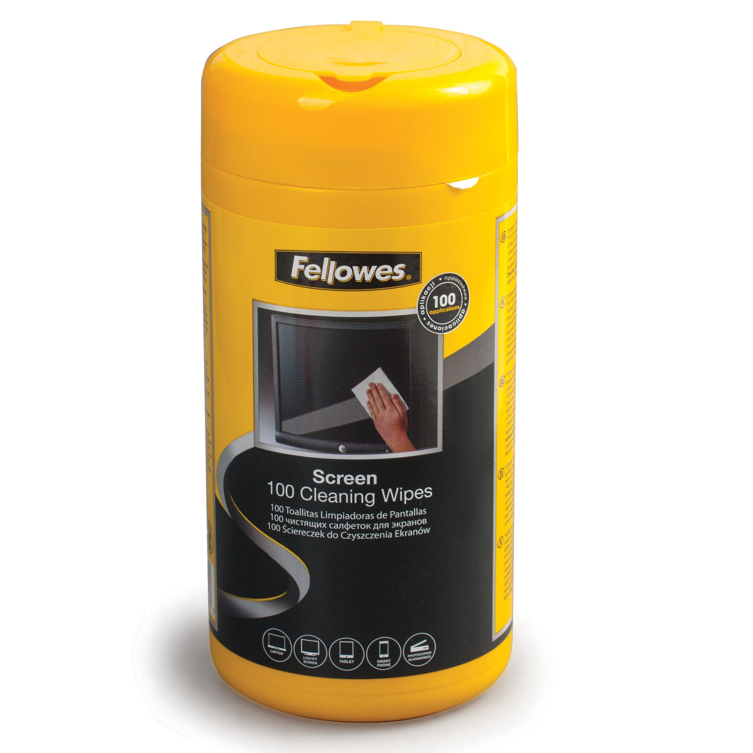 Fellowes Ekran Temizleme Mendilleri 100 Eu