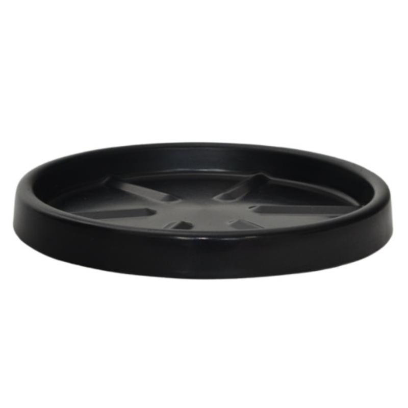 Top Roto Yuvarlak Saksı Altlığı 28Cm 40-60-80P - Siyah