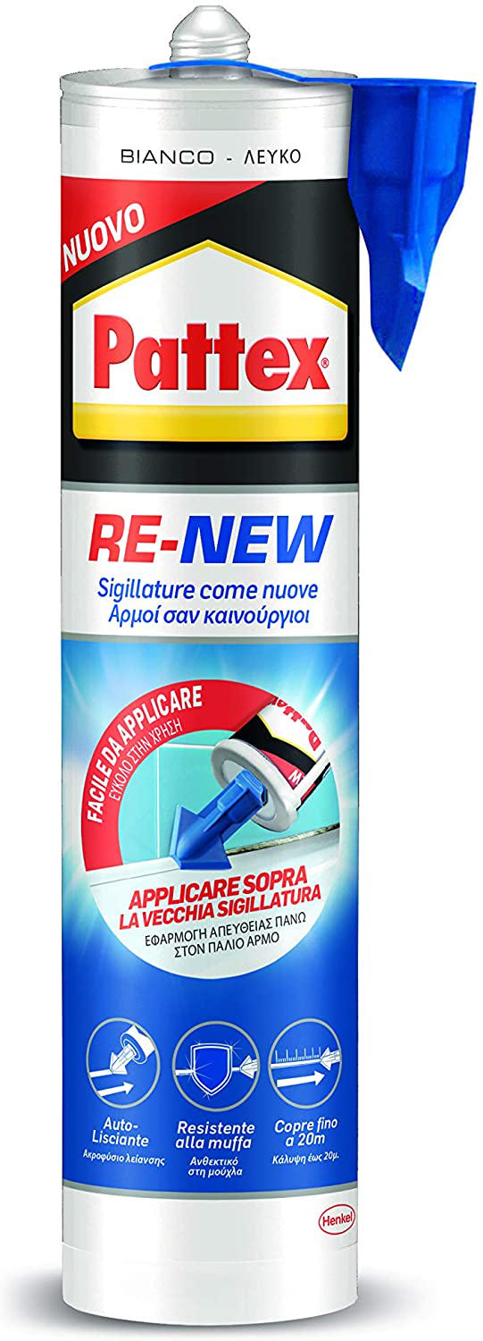 Pattex Re-New Silikon Dolgu Beyaz 280Ml