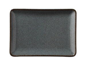 Mood Dikdörtgen Servis Tabağı 23X17Cm Mavi
