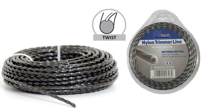 Eltech Trimmer Misinası Twist 2.4Mm X 15M