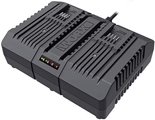Worx Wa3883 2X2Ah Çift Portlu Hızlı Şarj Cihazı 20V