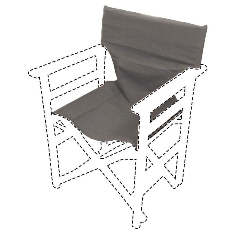 Limnos Direct Sandalye İçin Kumaş 55X45X79Cm Gri