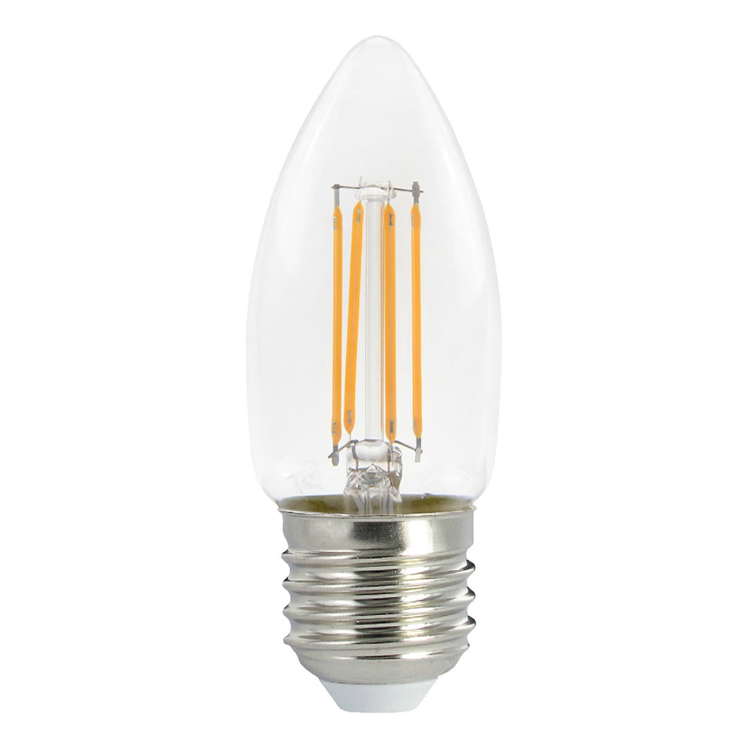 Sunlight 'Filament' Led 4.5W C35 Ampul E27 470Lm 2700K Şeffaf