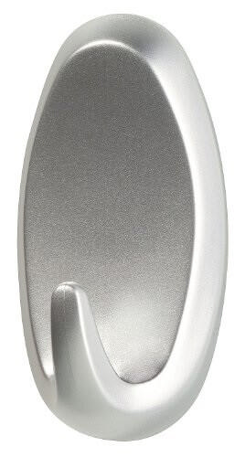 Tesa 2'li Set Oval Gümüş Kancalar