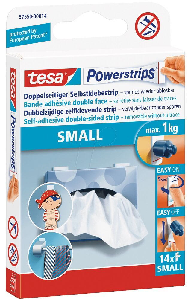 Tesa 14'lü Set Powerstrips Small