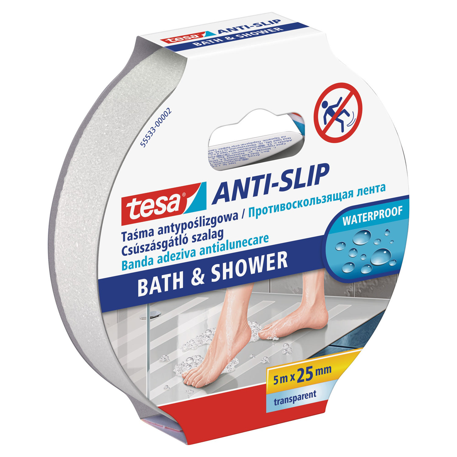 Tesa Kaydırmaz Bant 5Mx25Mm Banyo