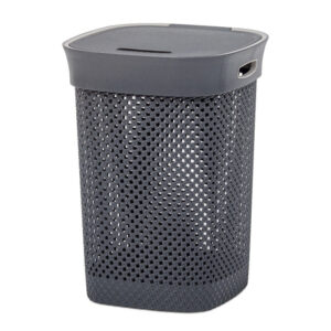 Dea Çamaşır Sepeti Woolly 50L - Antrasit/Gri