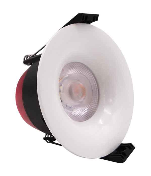 Sunlight Led 8W Gömme Yuvarlak Spot Işık Beyaz Dim 800Lm 4Cct 55° Ip65 Ø85Xh50Mm Kesim:Ø70