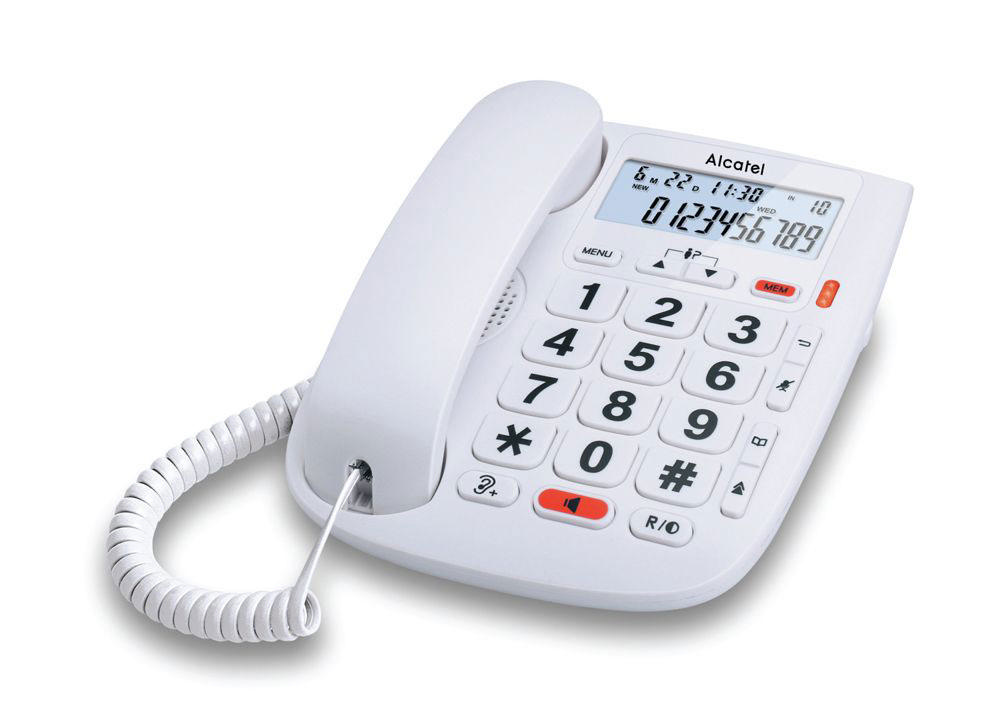 Alcatel Tmax20 Telefon Beyaz