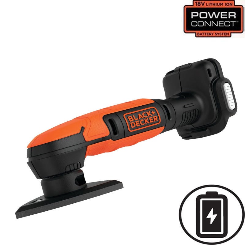 Black & Decker Bdcds12N-Xj Delta Zımpara Makinesi 12V Solo - Pil Dahil Değil