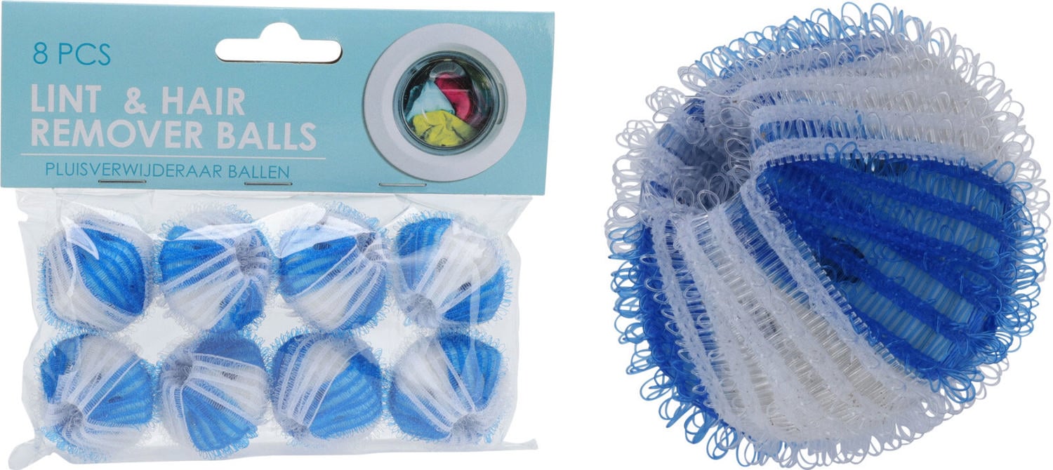 Tüy ve Kıl Toplayıcı Toplar 8'li Set