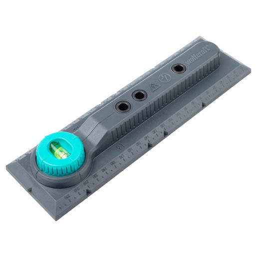Wolfcraft 5976000 Matkap Kılavuzu Priz Montajı ve Anahtar Hizalama Şablonu