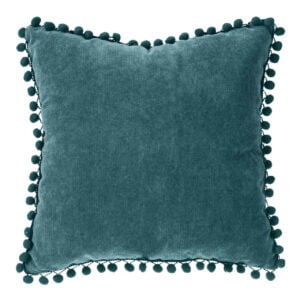 Atmosphera Puf Pompon 40X40Cm Mavi
