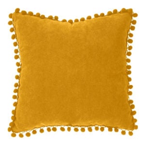 Atmosphera Puf Ponponlu 40X40Cm Sarı