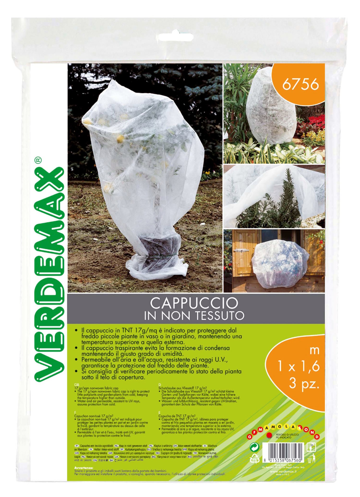 Verdemax Bitki Örtüsü 17Gr 1X1.6M 3'lü Paket
