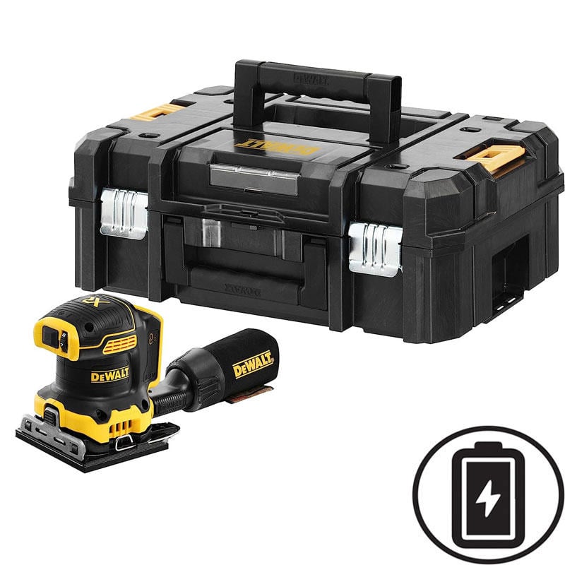 Dewalt Dcw200Nt-Xj Tabanlı Zımpara Makinesi Solo 18V - Pil Dahil Değil