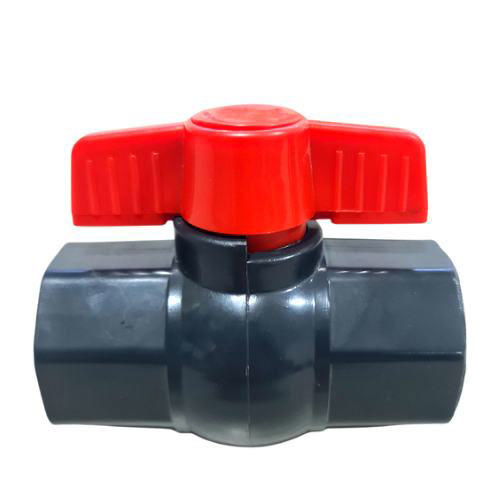 Pvc Ball Valve Με Λαβη Πεταλουδας 1/2'' (F/F)