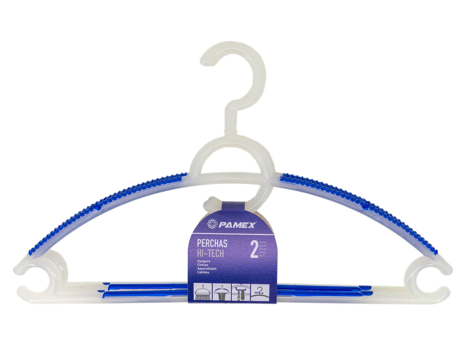 Pamex Set 2Parça Plastik Askı Hi-Tech