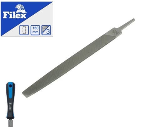 Filex Eğe Düz 6 150Mm Düzgün