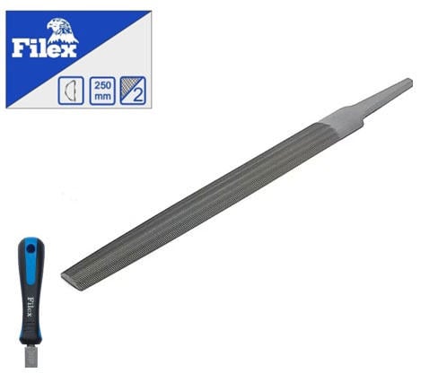Filex Yarım Yuvarlak Eğe 6 150Mm Düz