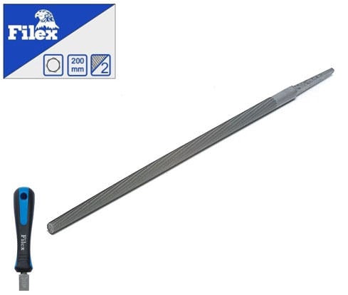 Filex Yuvarlak Eğe 8 200Mm 2. Kesim