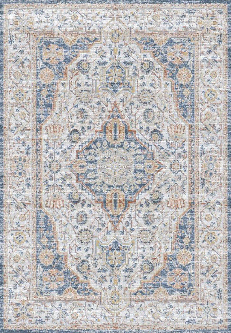Bahama Halı 160X230 Bej/Açık Mavi 2