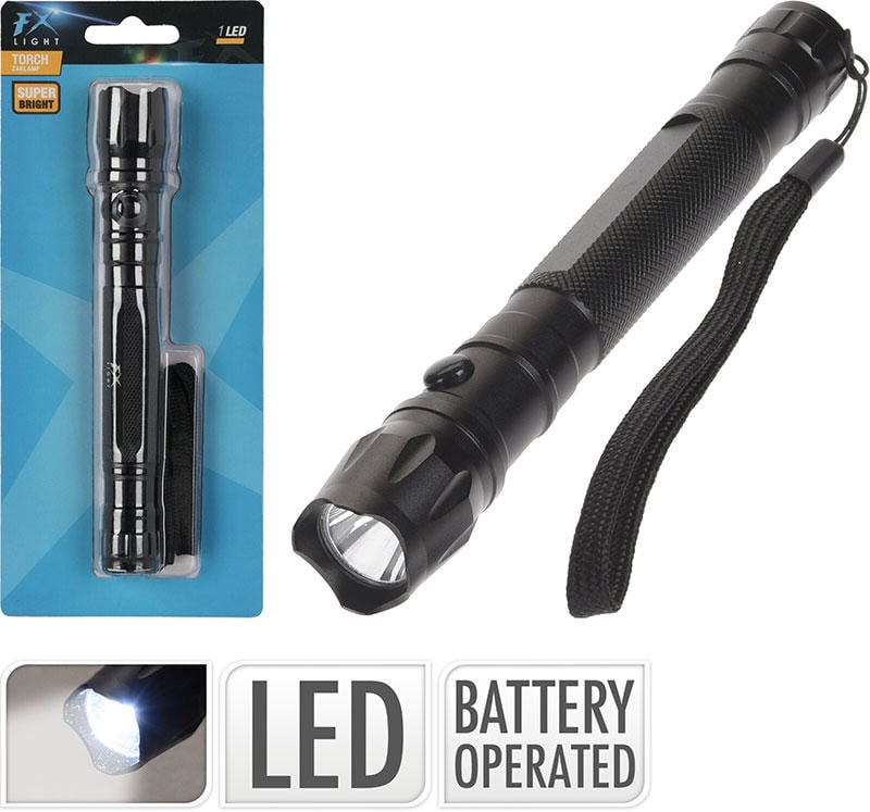 Torch Alüminyum 16Cm Siyah